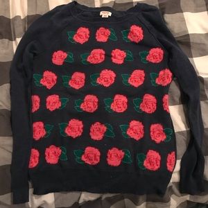 Mossimo Floral Sweater